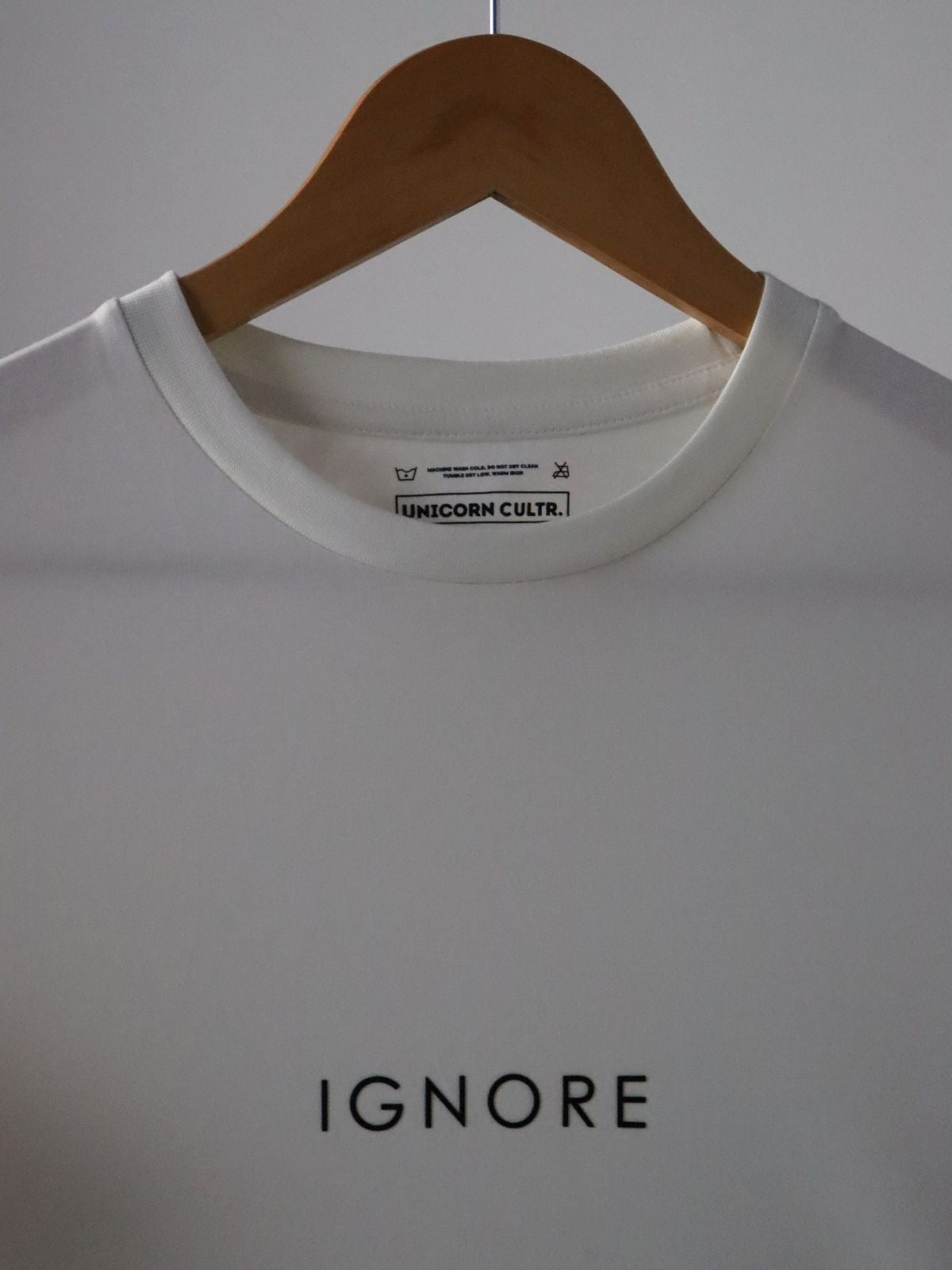 Solid Men's Premium Muscle Fit Cotton Crew T-Shirt Ignore Chalk White