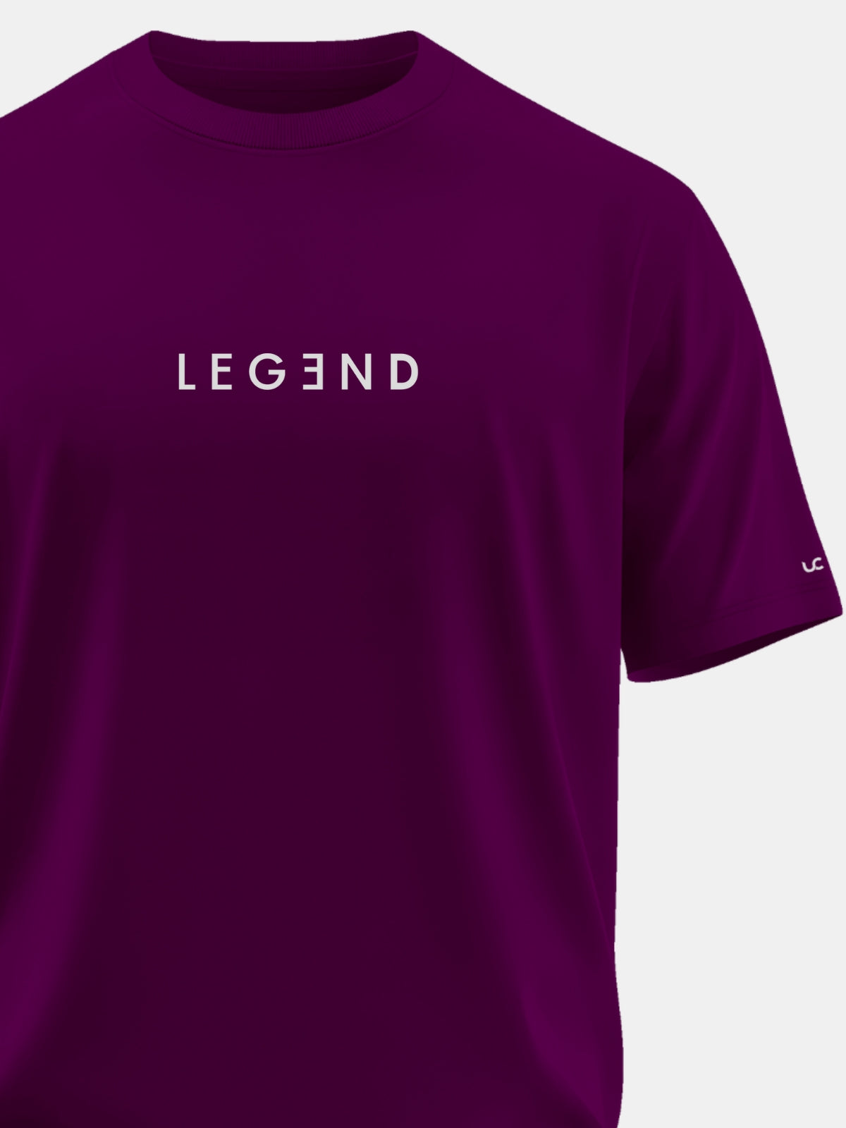 Solid Men's Premium Muscle Fit Cotton Crew T-Shirt Legend Workday Wine