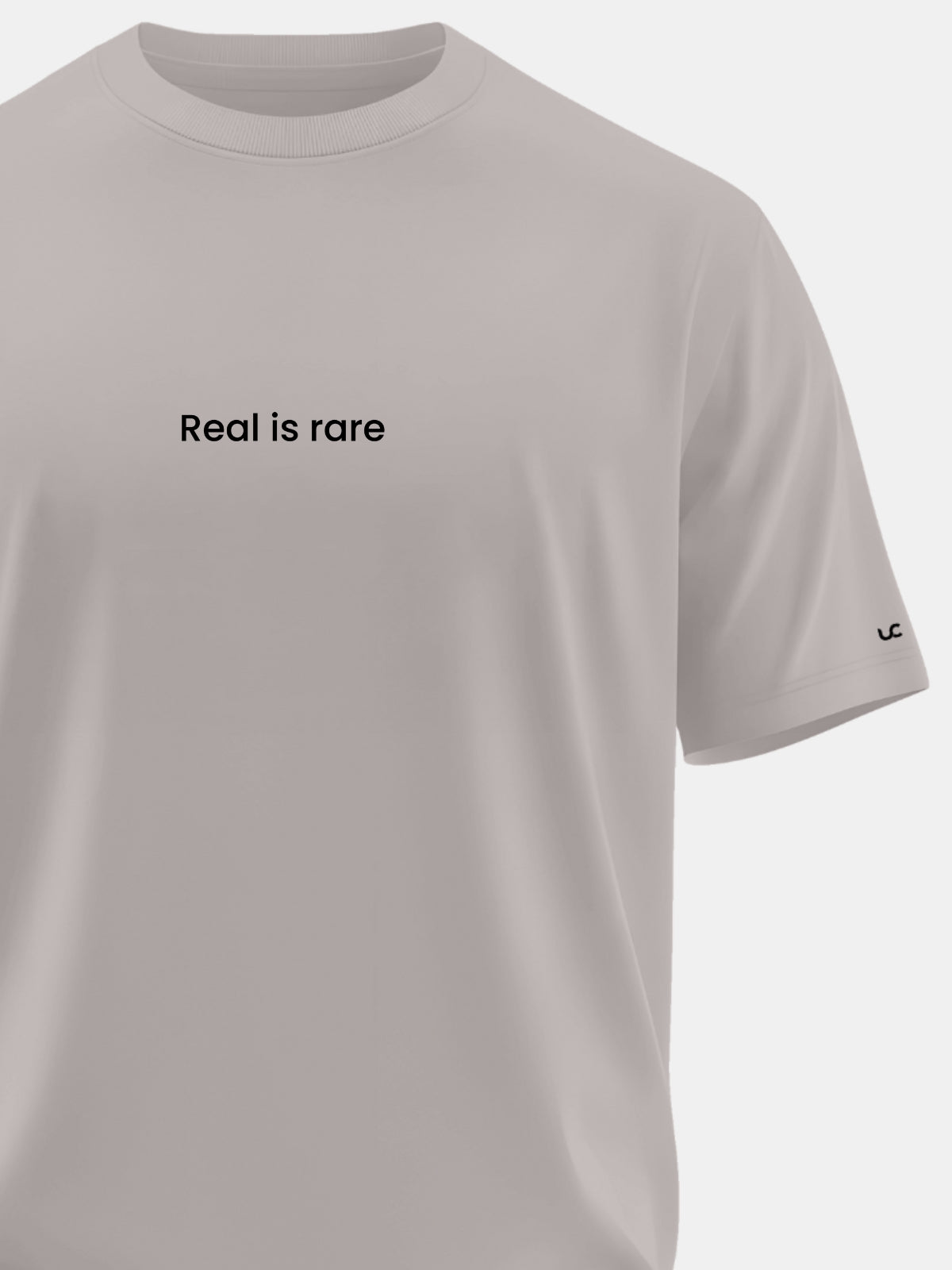 Solid Men's Premium Muscle Fit Cotton Crew T-shirt Real is rare Atomic Aluminium