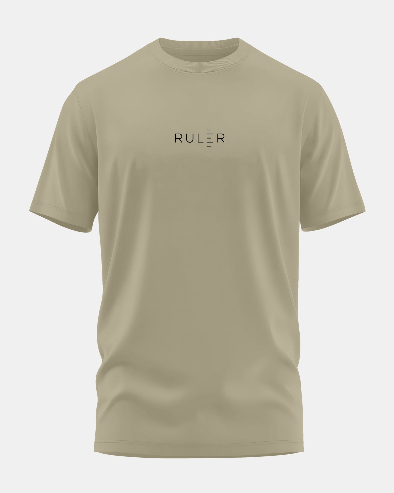 Ruler Men's Premium Cotton Crew Neck T-shirt