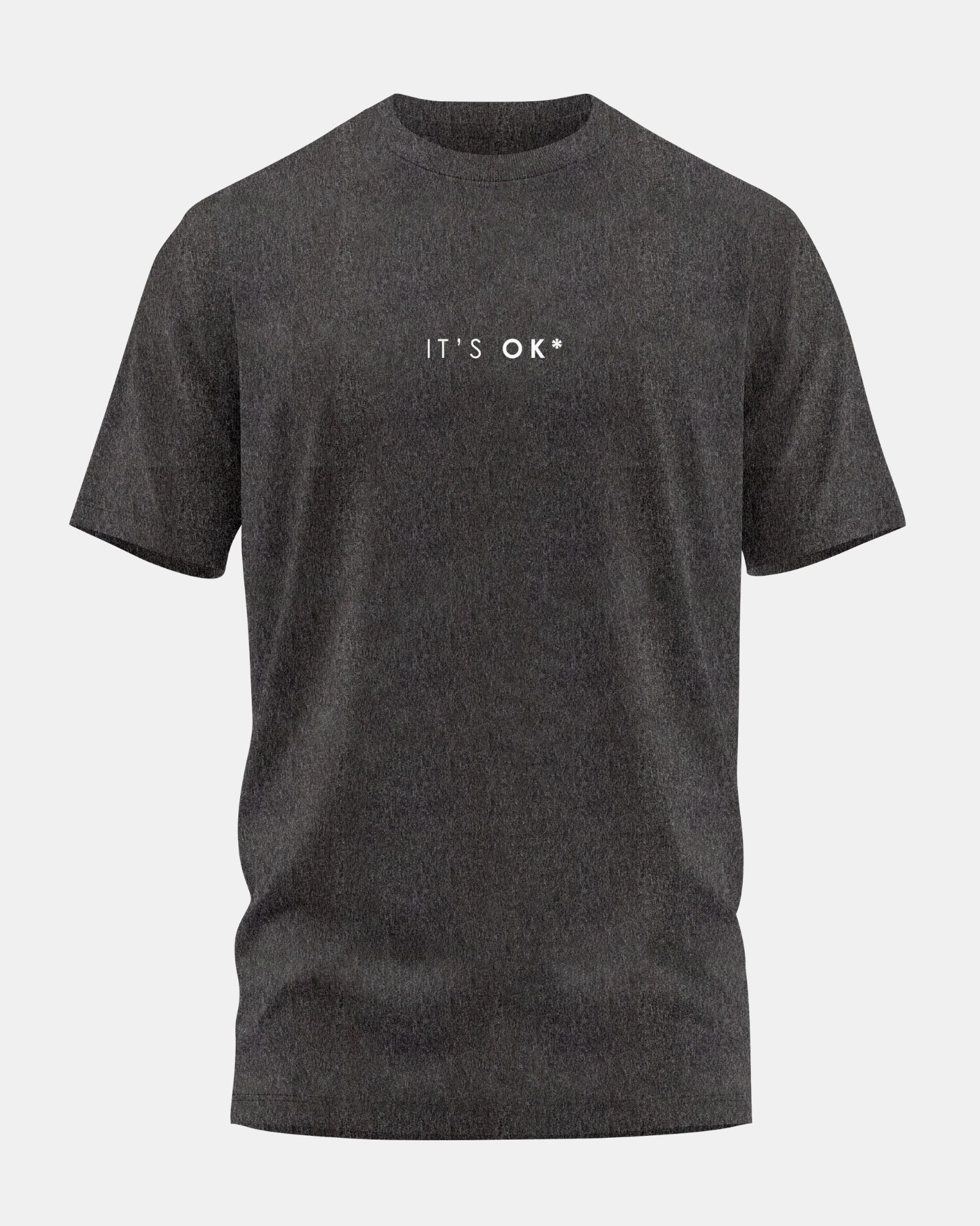 Its Ok Men's Soft Premium Cotton Crew Neck T-Shirt