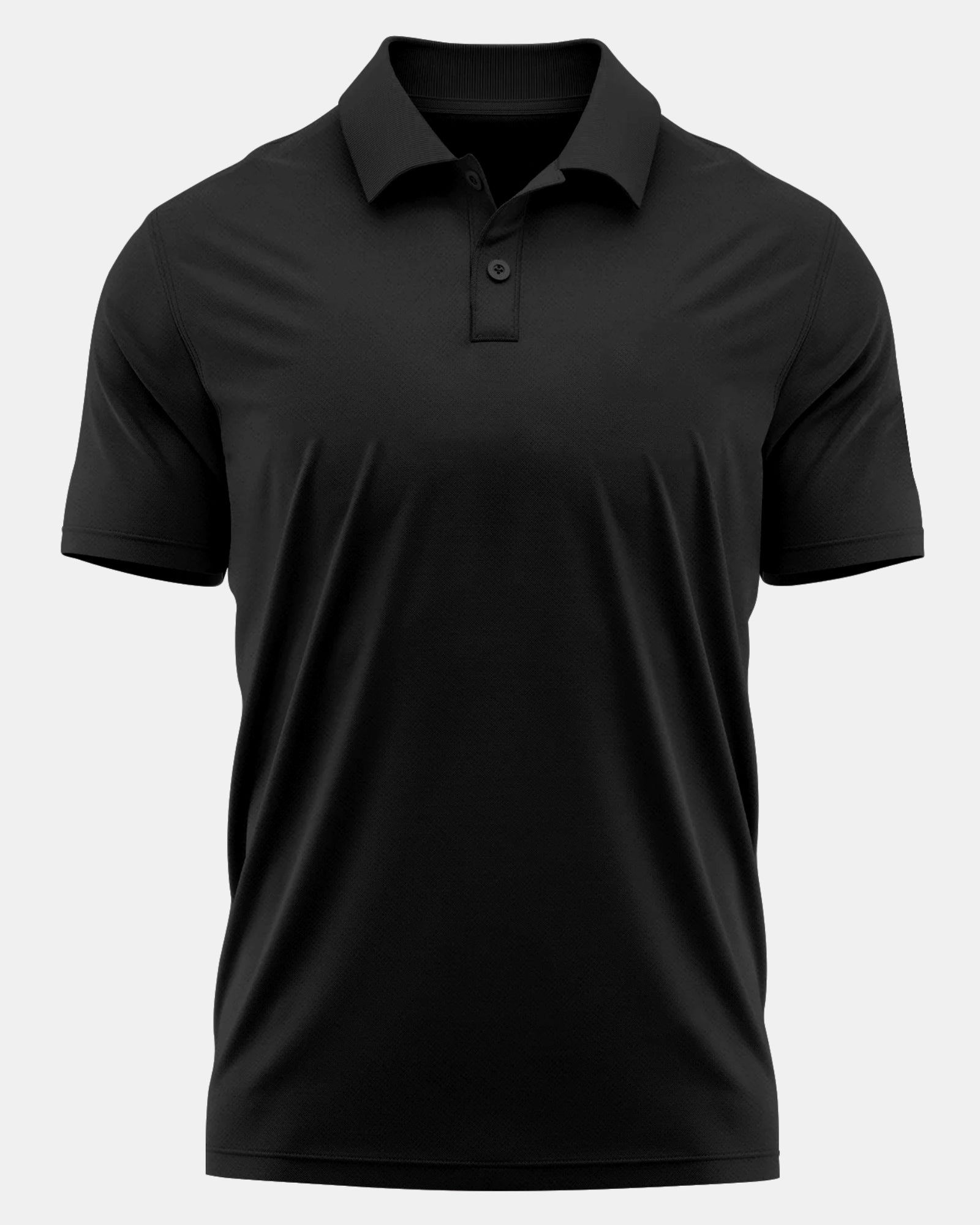 Solid Men's Soft Premium Polo Luxe Cotton T-Shirt