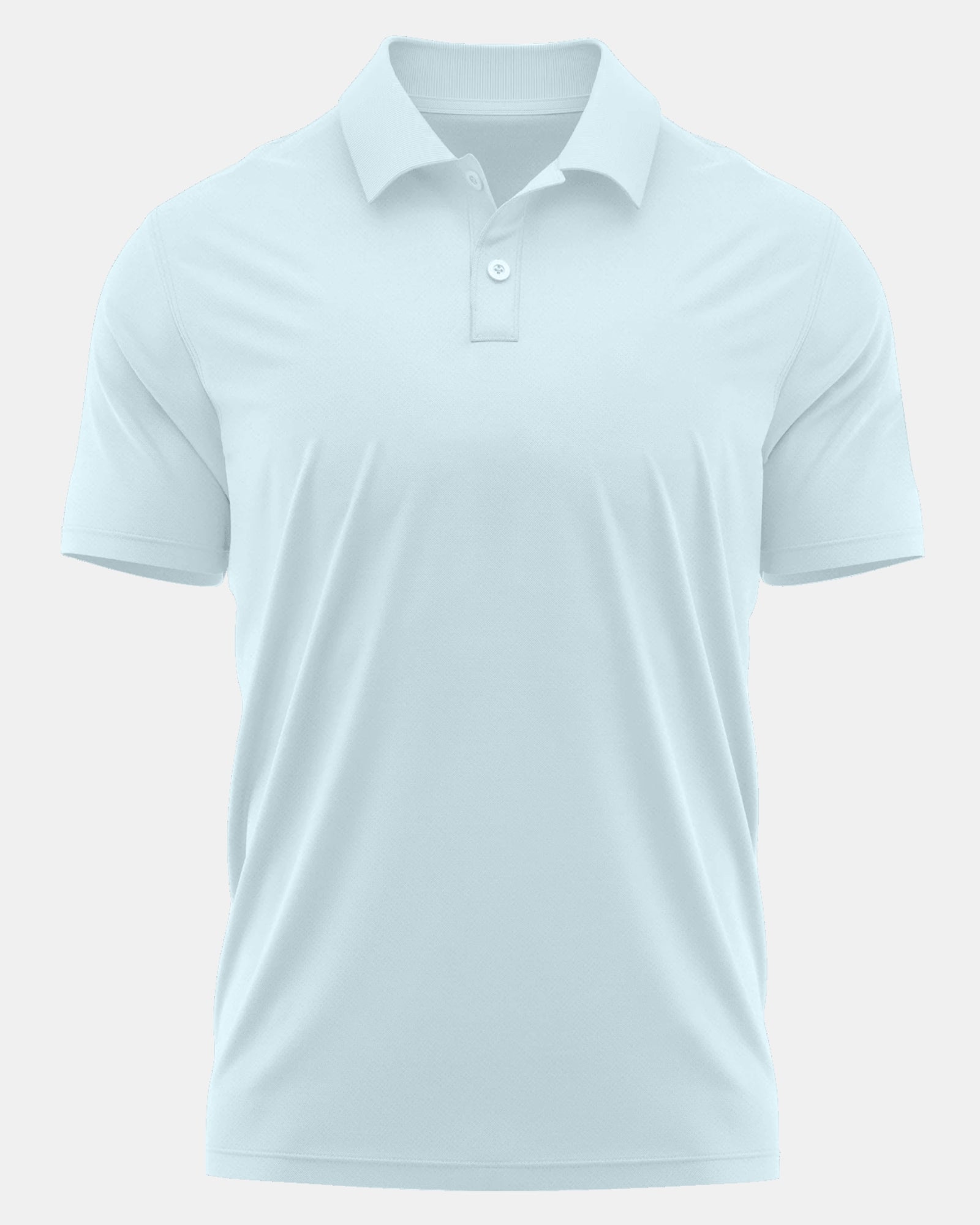 Solid Men's Soft Premium Polo Luxe Cotton T-Shirt