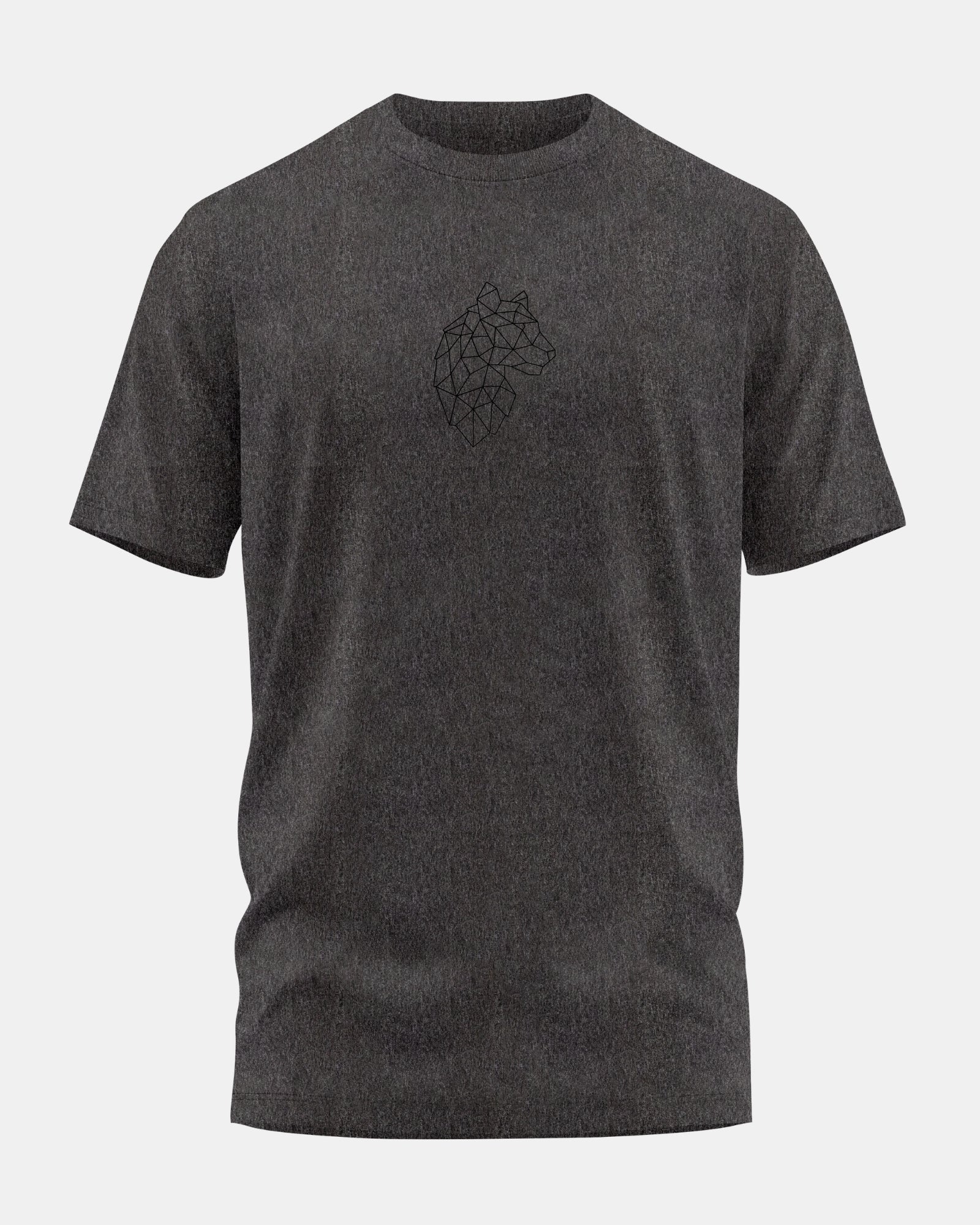 Geometrical Cheeta Men's Soft Premium Cotton Crew Neck T-Shirt