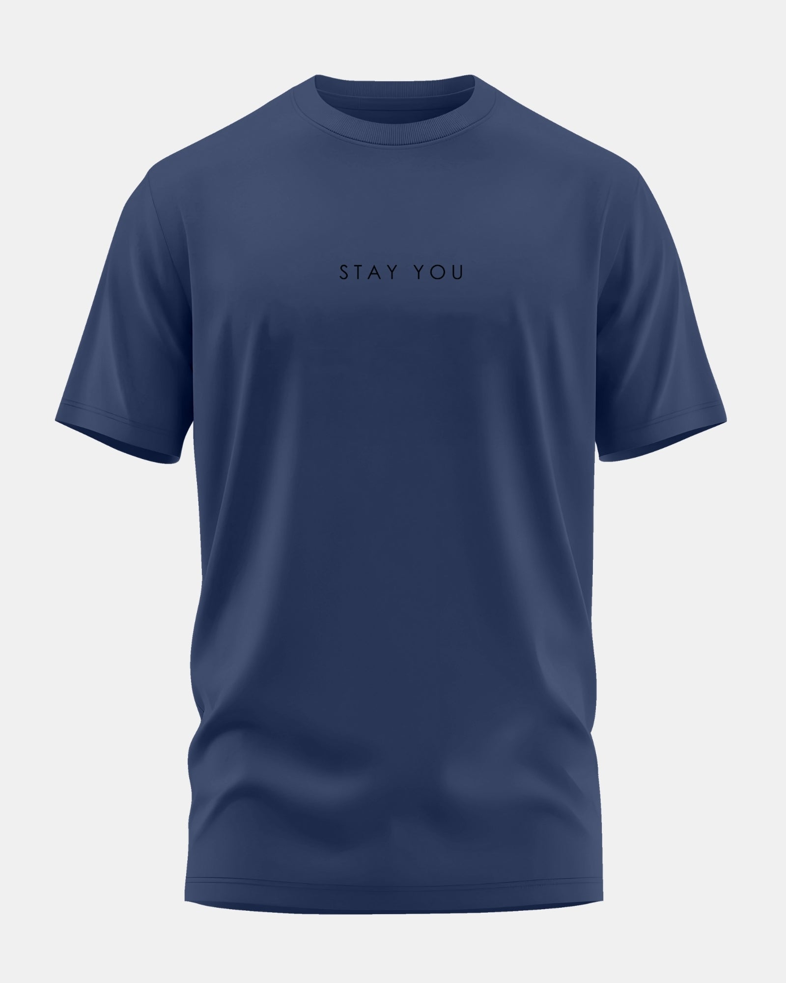 Stay You Men's Premium Cotton Crew Neck T-shirt